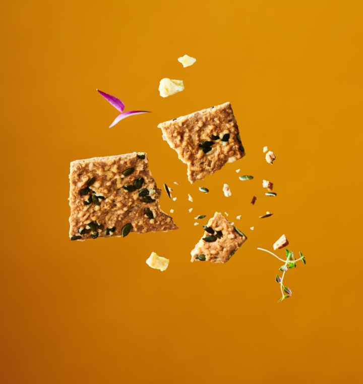 Our next generation Cheese Powder: Lactosan NCB - Natural Culinary Booster® - for biscuits, wafer, cracker and crispbread products 