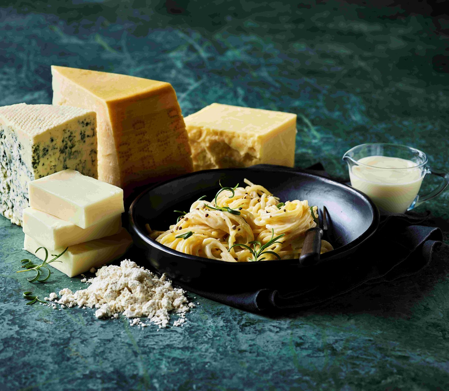 Lactosan Cheese Powder Solutions Pasta With Four Cheese Sauce