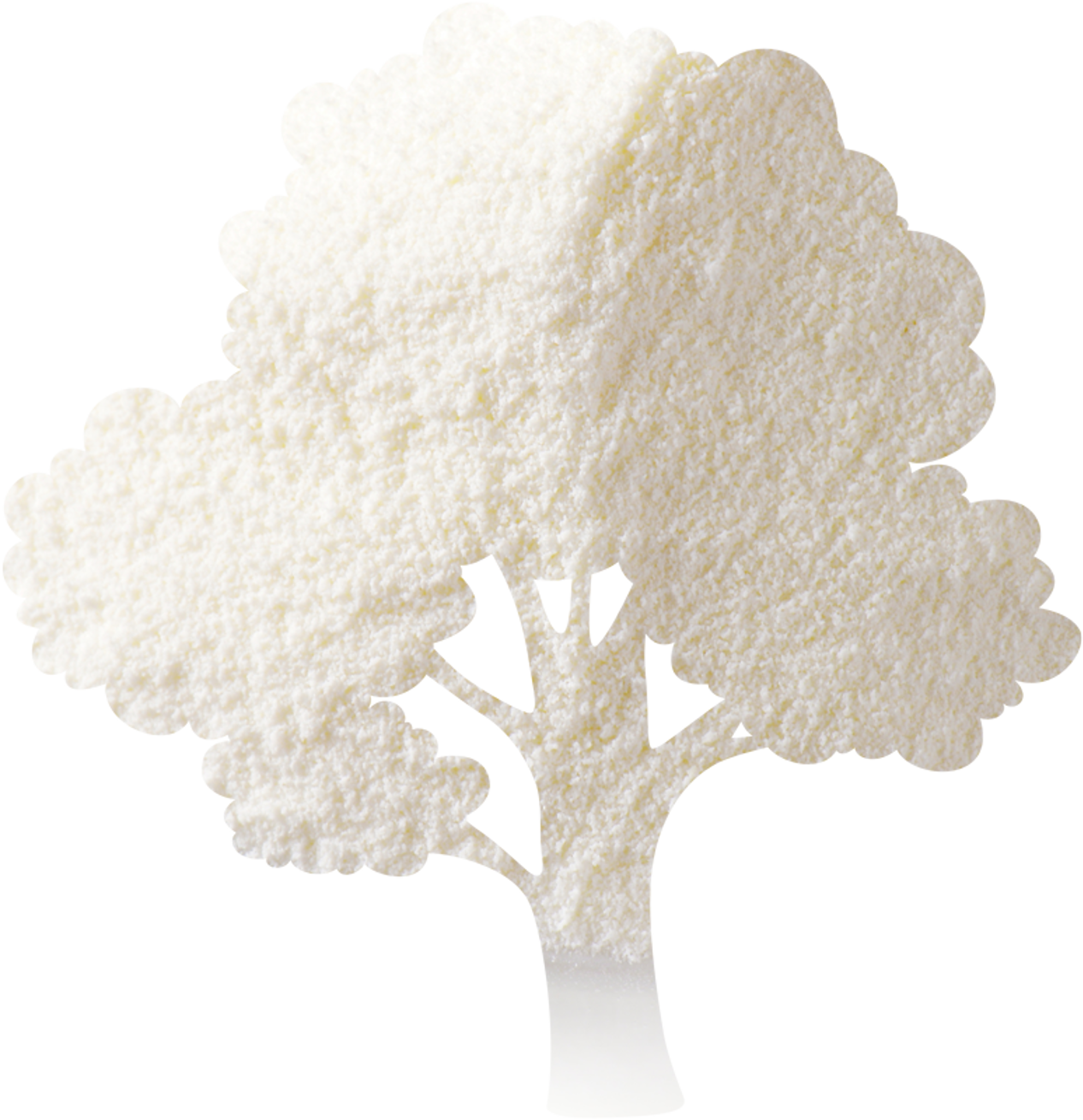 Lactosan Cheese Powder Tree Silhouette