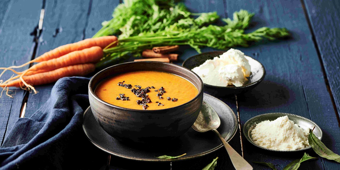 Lactosan Cheese Powder Solutions For Soups Morrocan Carrot Cream Cheese Soup