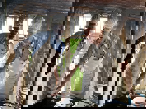 Making dairy products - Lactosan project at Kiteto Dairy Farm in Tanzania.jpg