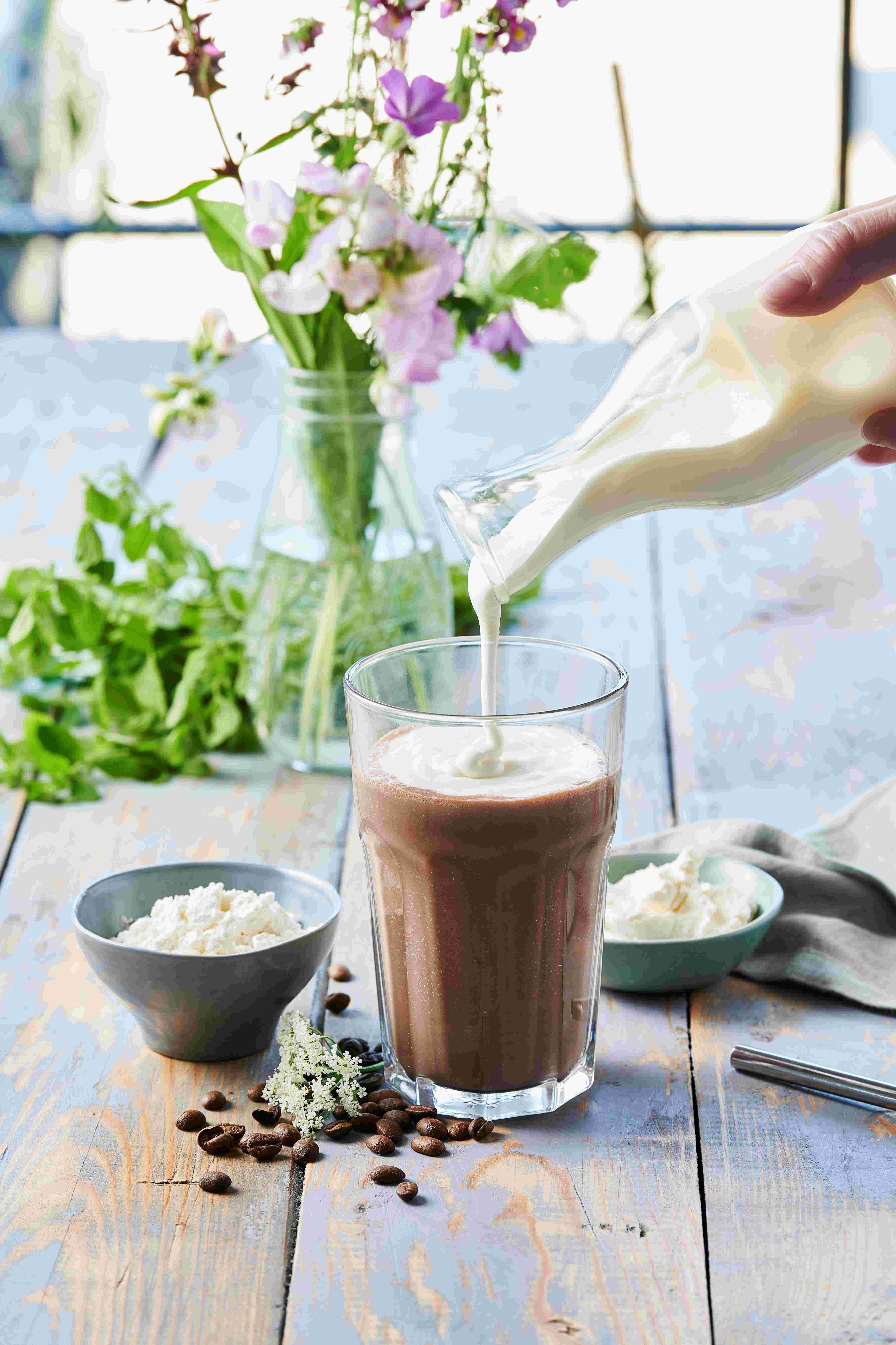 Cheese Topping for Beverages