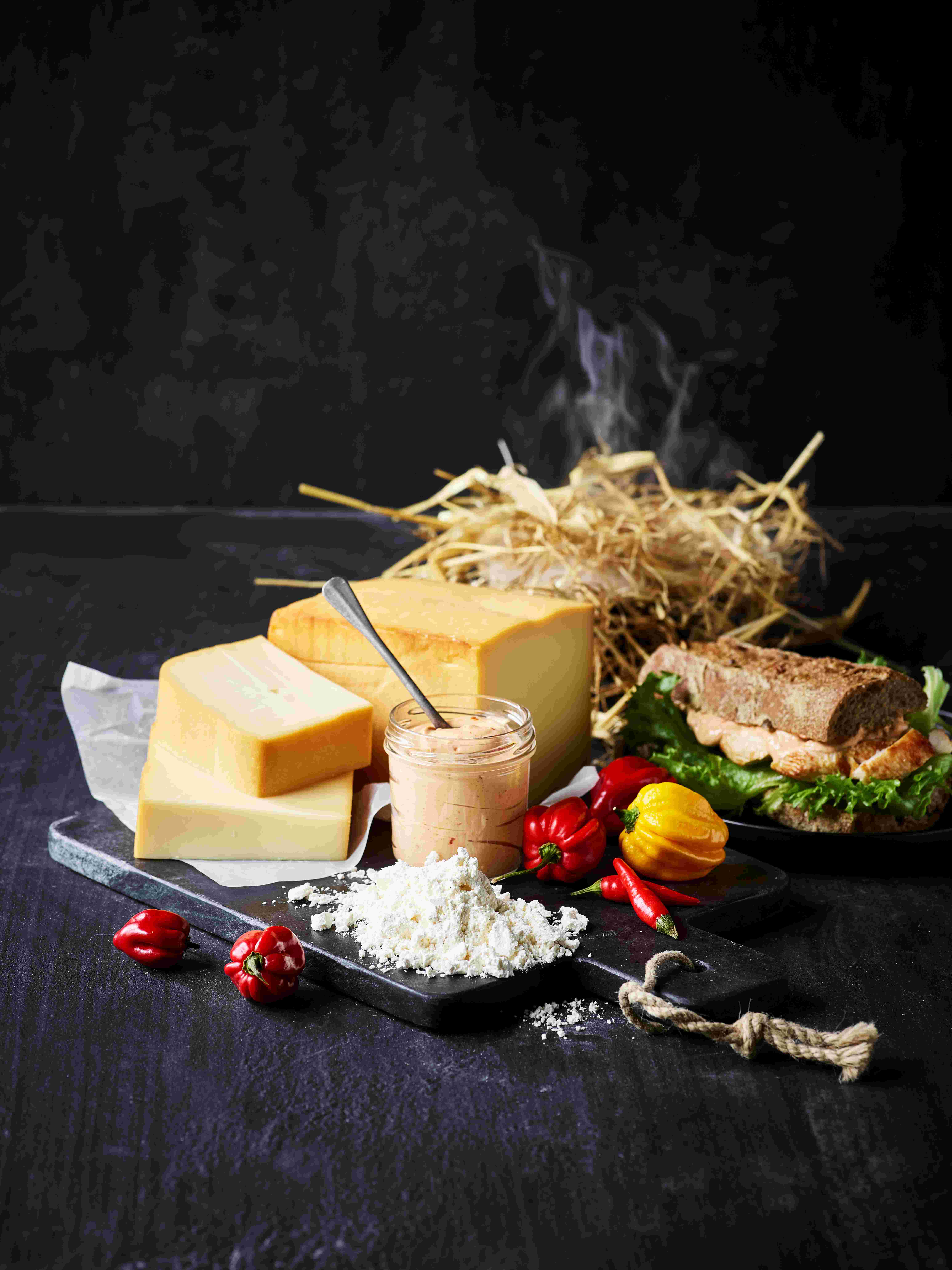 Lactosan Cheese Powders For Smoked Mayo Sandwich Dressing