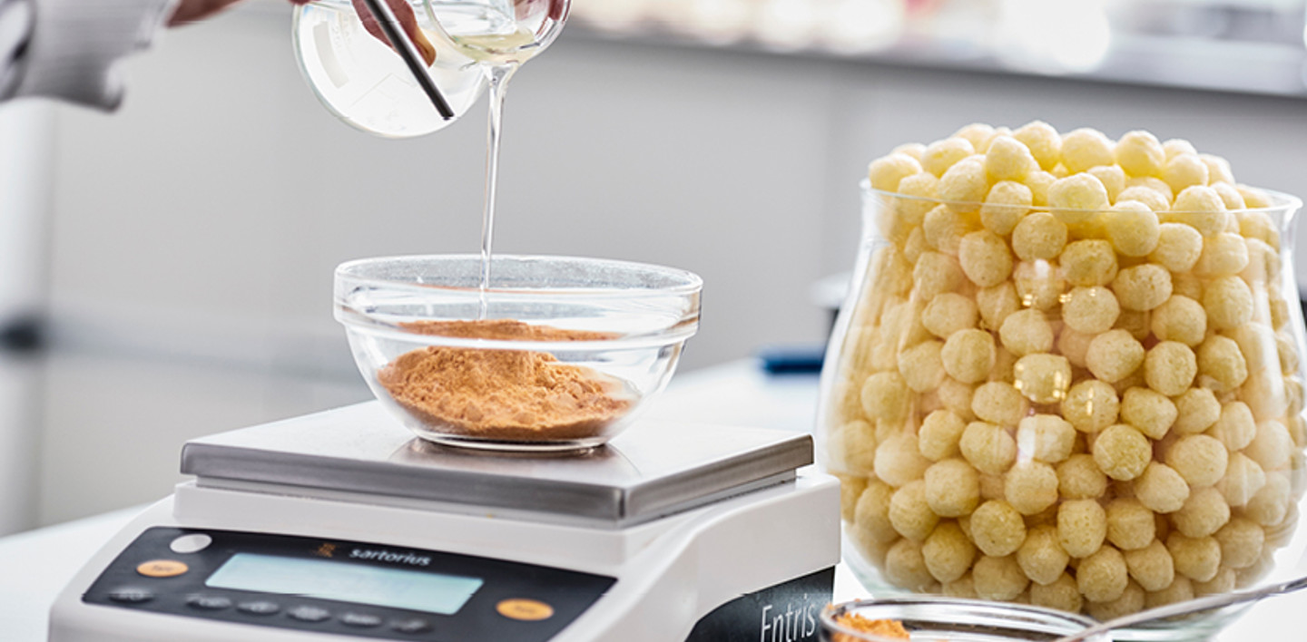 Making a seasoning of Cheese Powder for snacks